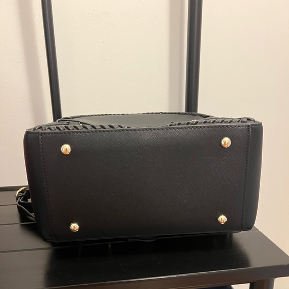 Calpak Kaya Small Backpack, Perfect for Everyday and Travel! Black with Gold - Picture 5 of 12